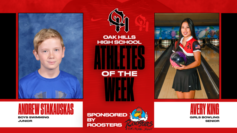 Roosters Athletes of the Week